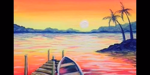 Dock on the Bay - Blacklight Paint and Sip Event