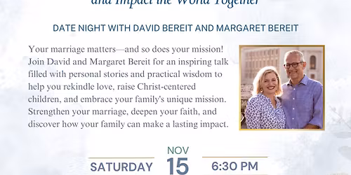 November Date Night- Marriage Enrichment Ministry