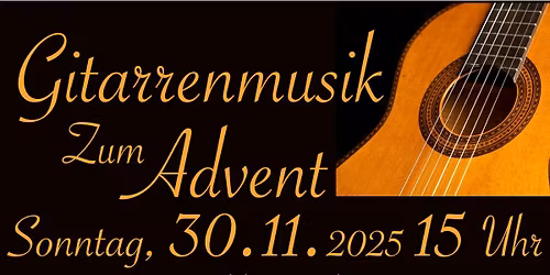Gitarrenmusik zum Advent