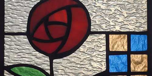 Leaded Glass Class: Mackintosh Rose