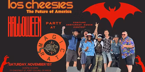 Los Cheesies Halloween Party at the Magic Rat