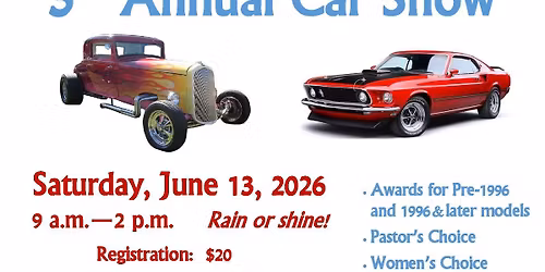 St. Matthew's UMC 3rd Annual Car Show