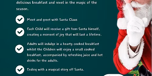 Breakfast With Santa Claus