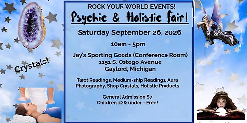1  Day Psychic & Holistic Fair in Gaylord!