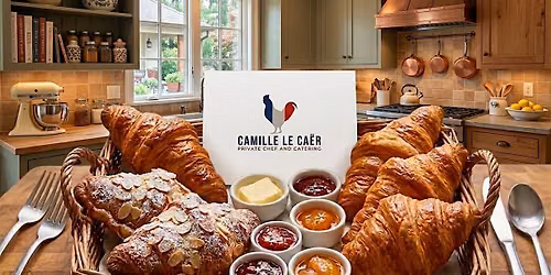 NEW! Thanksgiving Gift Basket Croissant Baking  Masterclass  *