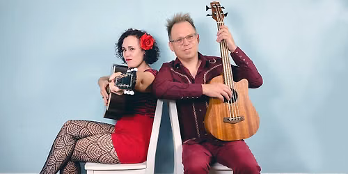 Erin Harpe & Countryman Jim Front Porch Roots & Blues LIVE in the FrontRoom at WCUW !