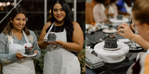 HTX Cake Decorating Experience: Halloween Heart Cake
