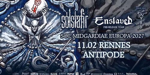 Enslaved & S\u00f3lstafir, Gaahls Wyrd \/\/ Rennes