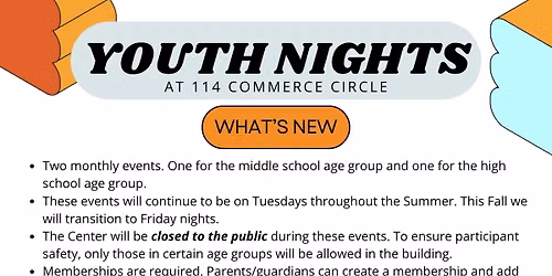 Youth Night: High School