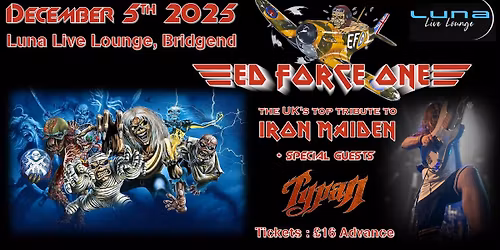 ED FORCE ONE - Luna Live Lounge December 5th!!