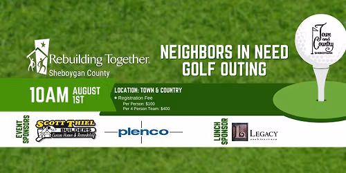 Neighbors in Need Golf Outing by RTSC