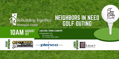 Neighbors in Need Golf Outing by RTSC
