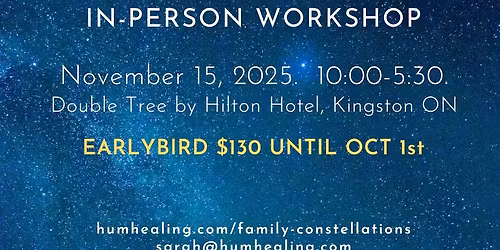 Family Constellations In-Person Workshop