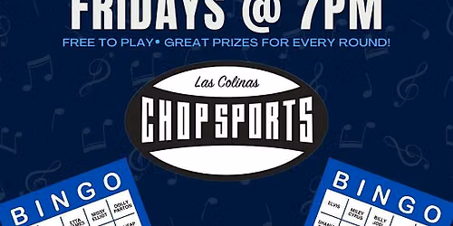Music Bingo at Chop Sports Las Colinas