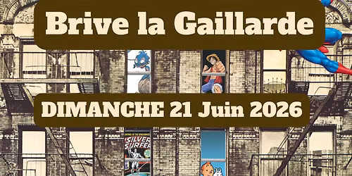 Festival DISQUE ET BD'S Brive La Gaillarde