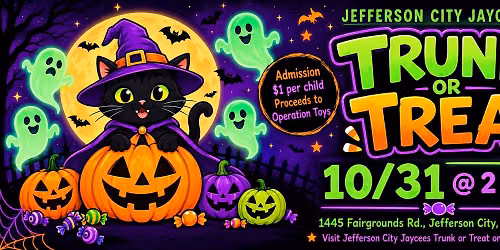 Jefferson at Jaycees 18th Annual Trunk or Treat