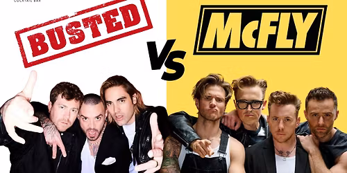 BUSTED VS MCFLY - THE UNOFFICIAL PRE + AFTER SHOW PARTY @ BE AT ONE MANCHESTER
