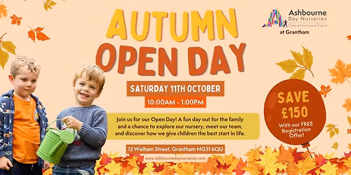 Autumn Nursery Open Day 💜🍁