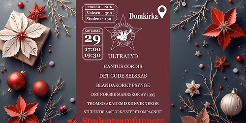 Studentsamfunnets julekonsert