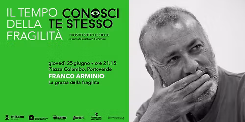 FRANCO ARMINIO - La grazia della fragilit\u00e0