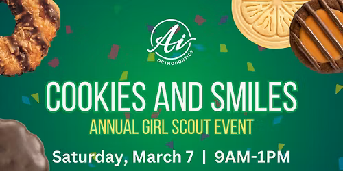 Cookies and Smiles - Annual Girl Scout Event
