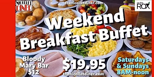 Weekend Breakfast Buffet at On the RoX \u2013 Saturdays & Sundays