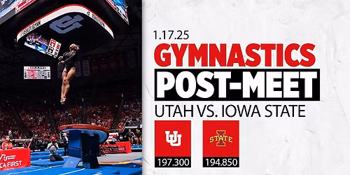 Iowa State Cyclones Women's Gymnastics vs. Utah Utes