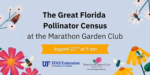 Pollinator Census Count at the Marathon Garden Club