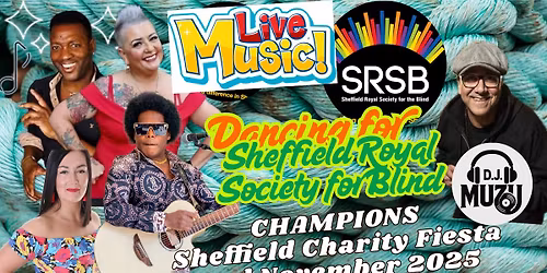 CHAMPIONS: Sheffield Super Sunday Fiesta Fundraising (Dancing for Sheffield Royal Society for Blind)