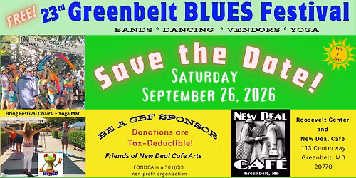 23rd Greenbelt Blues Festival 