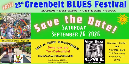 23rd Greenbelt Blues Festival 