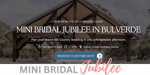 Mini Bridal Jubilee at Stoney Creek Wedding Venue