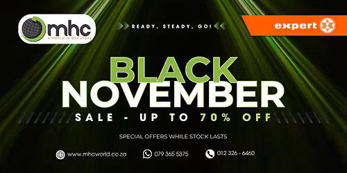 Black November | MHC World In-store & Online