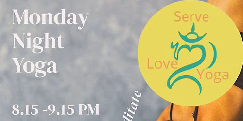Monday night yoga class for all levels with Chandra