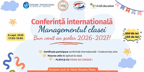 Conferin\u021b\u0103 interna\u021bional\u0103 online \u201eManagementul clasei\u201d