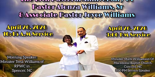 15th Pastoral Anniversary 