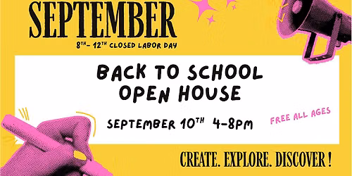 Back to School Open House