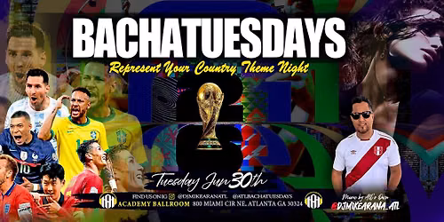 BACHATuesdays Represent Your Country Theme Night