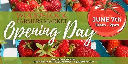 Woodstock Farmers Market Opening Day 