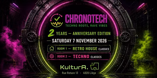 CHRONOTECH \u2013 KulturA. Lie\u0300ge