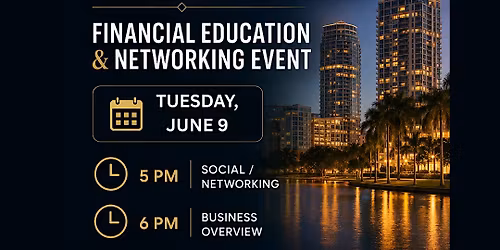 Plantation- Networking Event- Tuesday June 9
