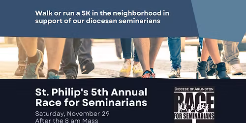 St. Philip Race for Seminiarians