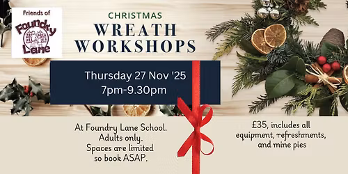 Christmas Wreath Workshop