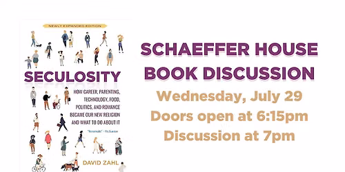 Schaeffer House Book Discussion