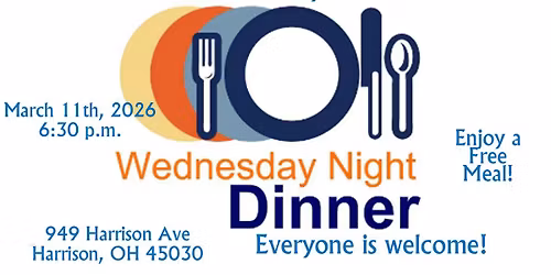 Community Dinner at Harrison Assembly!