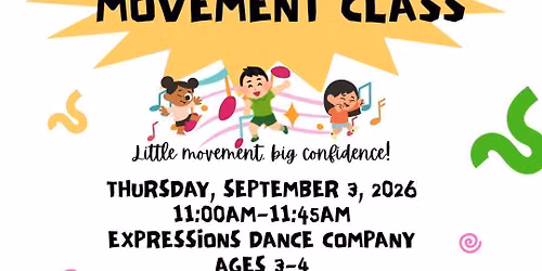 Free Creative Movement Class