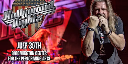 Hollywood Nights - The Bob Seger Experience