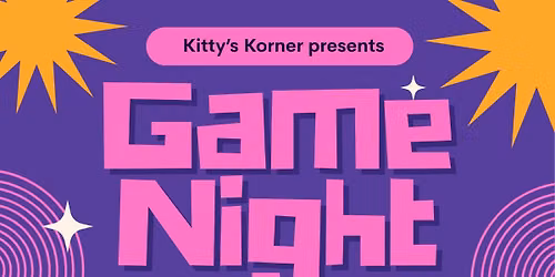 Adult Game Night @ Kitty's Korner