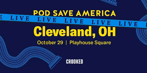 Pod Save America at Warner Theatre - Washington DC