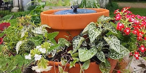 Bloom & Flow: Create a Solar Garden Fountain